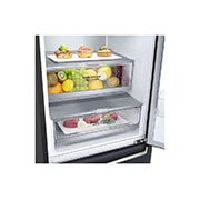 LG GBB92MCBAP Kühl-Gefrierkombination: Mattschwarz, 384L, A-Klasse, Inverter Linear Compressor