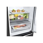 Lade das Bild in den Galerie-Viewer, LG GBB62MCGGN Kühl-Gefrierkombination 384L, Mattschwarz, Smart Inverter Kompressor
