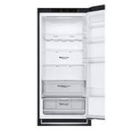 Lade das Bild in den Galerie-Viewer, LG GBB62MCGGN Kühl-Gefrierkombination 384L, Mattschwarz, Smart Inverter Kompressor
