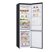LG GBB62MCGGN Kühl-Gefrierkombination 384L, Mattschwarz, Smart Inverter Kompressor