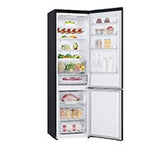 Lade das Bild in den Galerie-Viewer, LG GBB62MCGGN Kühl-Gefrierkombination 384L, Mattschwarz, Smart Inverter Kompressor
