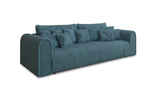Lade das Bild in den Galerie-Viewer, Big Buddy Designer 3-Sitzer Sofa: Gemütlichkeit, Schlaffunktion &amp; Stauraum in Breitcord
