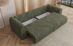 Lade das Bild in den Galerie-Viewer, Big Buddy Designer 3-Sitzer Sofa: Gemütlichkeit, Schlaffunktion &amp; Stauraum in Breitcord
