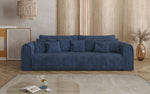 Lade das Bild in den Galerie-Viewer, Big Buddy Designer 3-Sitzer Sofa: Gemütlichkeit, Schlaffunktion &amp; Stauraum in Breitcord
