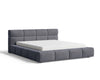 Lora Samt Designer Polsterbett mit Stauraum: Eleganz und Funktion vereint