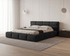 Lora Samt Designer Polsterbett mit Stauraum: Eleganz und Funktion vereint