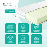 Lade das Bild in den Galerie-Viewer, NightSense® 7-Zonen Komfortschaum-Matratze: Ergonomisch, Atmungsaktiv, Für Optimalen Schlaf
