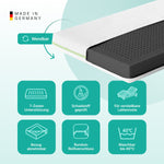 Lade das Bild in den Galerie-Viewer, NightSense® Komfort Baby-Kindermatratze – Orthopädisch, Atmungsaktiv, Sicherer Schlaf
