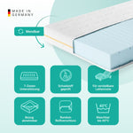 Lade das Bild in den Galerie-Viewer, NightSense® Komfortschaum Matratze: Ergonomisch, Atmungsaktiv, Stützend – Traumhafter Schlaf garantiert
