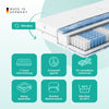 NightSense® Premium Tonnentaschenfederkern-Matratze: Optimaler Komfort & Ergonomische Unterstützung