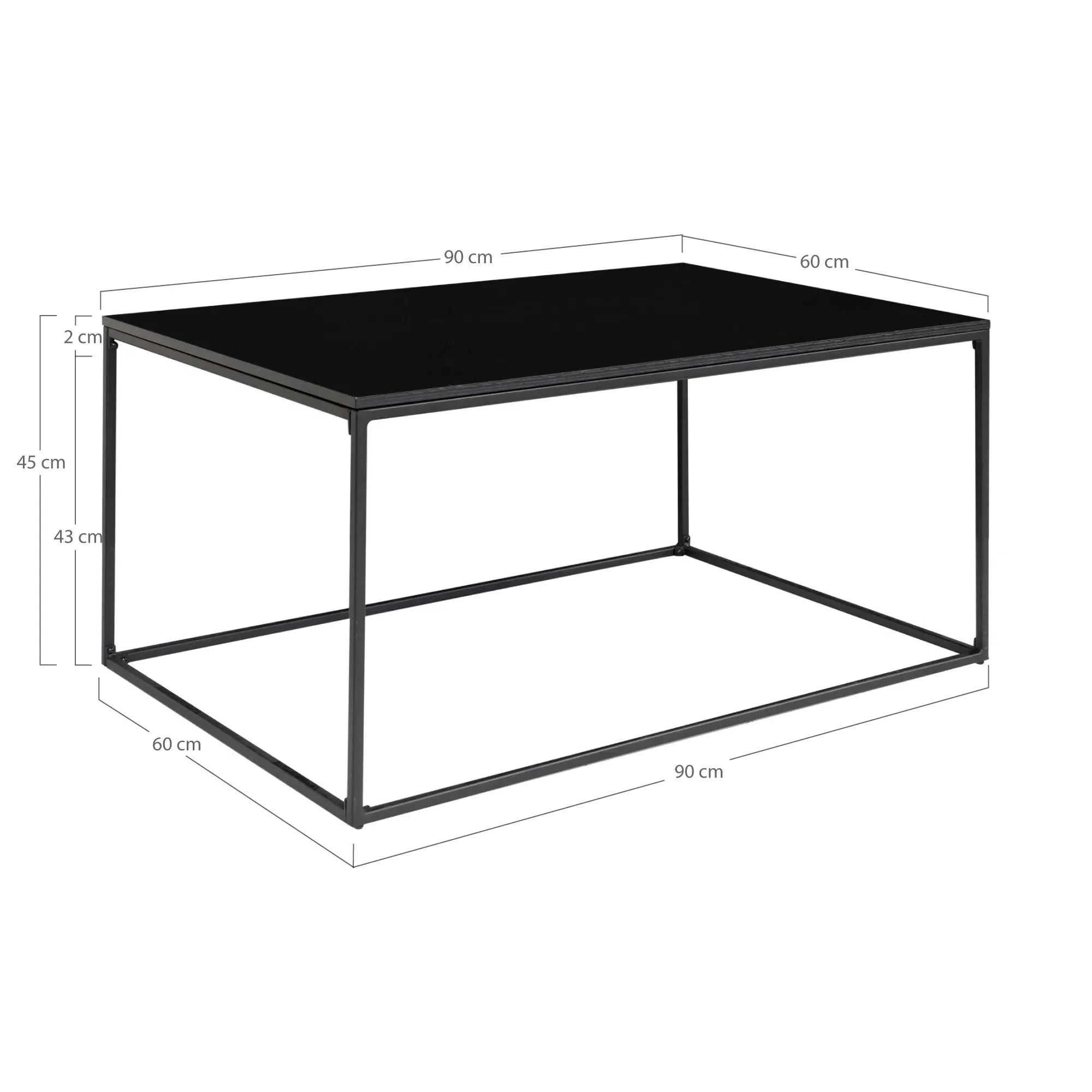Eleganter Selina Design Couchtisch für Modernes Wohnzimmer – Stilvoll, Robust, Zeitlos