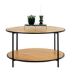 Eleganter Designer Couchtisch Nala mit Glasplatte – Modernes Wohnzimmer Highlight