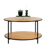 Lade das Bild in den Galerie-Viewer, Eleganter Designer Couchtisch Nala mit Glasplatte – Modernes Wohnzimmer Highlight
