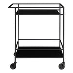 Lade das Bild in den Galerie-Viewer, Eleganter Quarto Servierwagen Metallgestell: Vielseitiger Rollwagen für Küche &amp; Bar
