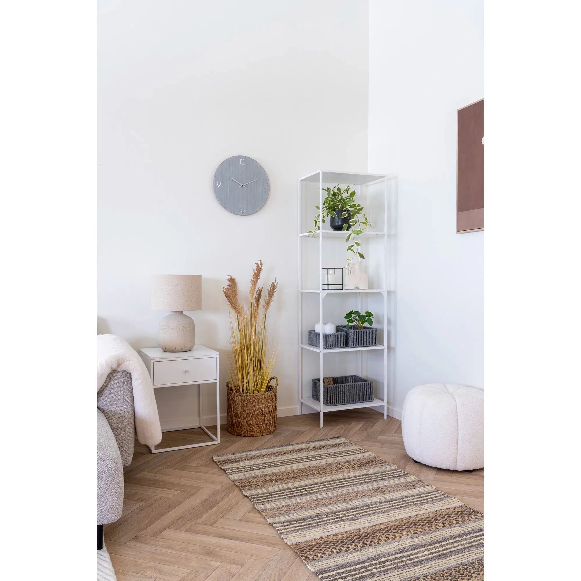 Eleganter Designer Nachttisch Lana: Modernes Schlafzimmer Nachtschränkchen mit Stilvollem Stauraum