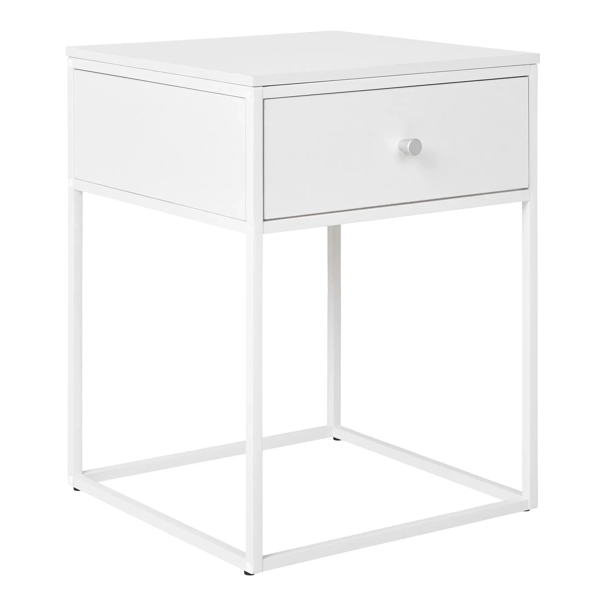 Eleganter Designer Nachttisch Lana: Modernes Schlafzimmer Nachtschränkchen mit Stilvollem Stauraum