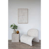 Eleganter Designer Couchtisch Beistelltisch Paris Marmor-Optik Wohnzimmer Möbel