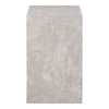 Eleganter Designer Couchtisch Beistelltisch Paris Graue Marmoroptik Modern