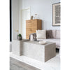 Eleganter Designer Couchtisch Paris mit Marmor-Optik, Modernes Wohnzimmer-Highlight, Robust