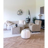 Eleganter Designer Couchtisch Paris: 2er Set mit Luxuriöser Marmor-Optik