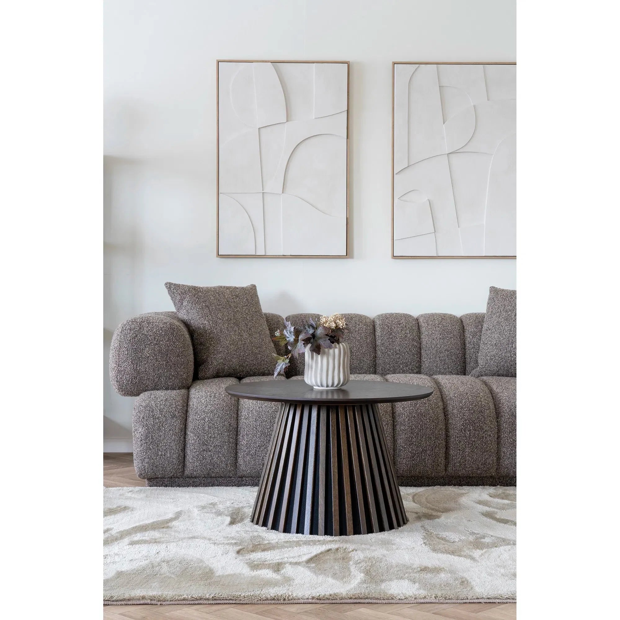 Eleganter Lania Designer Couchtisch: Modernes Wohnzimmer, Robuste Qualität, Zwei Farben