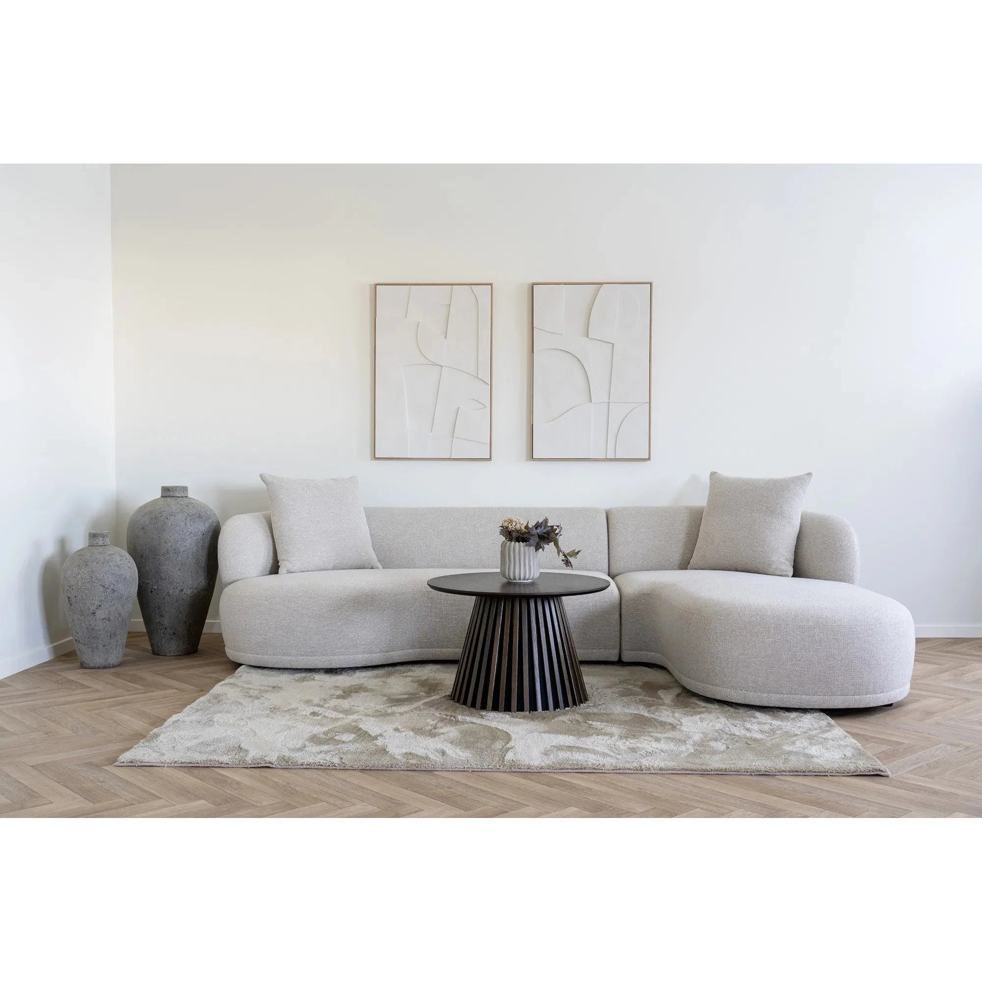 Eleganter Lania Designer Couchtisch: Modernes Wohnzimmer, Robuste Qualität, Zwei Farben