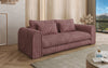 Luxuriöses Cord-Schlafsofa Lil Buddy: 3-Sitzer mit Bettfunktion & Stauraum