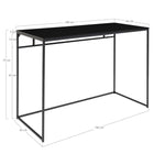Lade das Bild in den Galerie-Viewer, Eleganter ARCO Designer Schreibtisch für Modernes Büro Home Office Eiche Schwarz Holz
