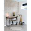Eleganter ARCO Designer Schreibtisch für Modernes Büro Home Office Eiche Schwarz Holz
