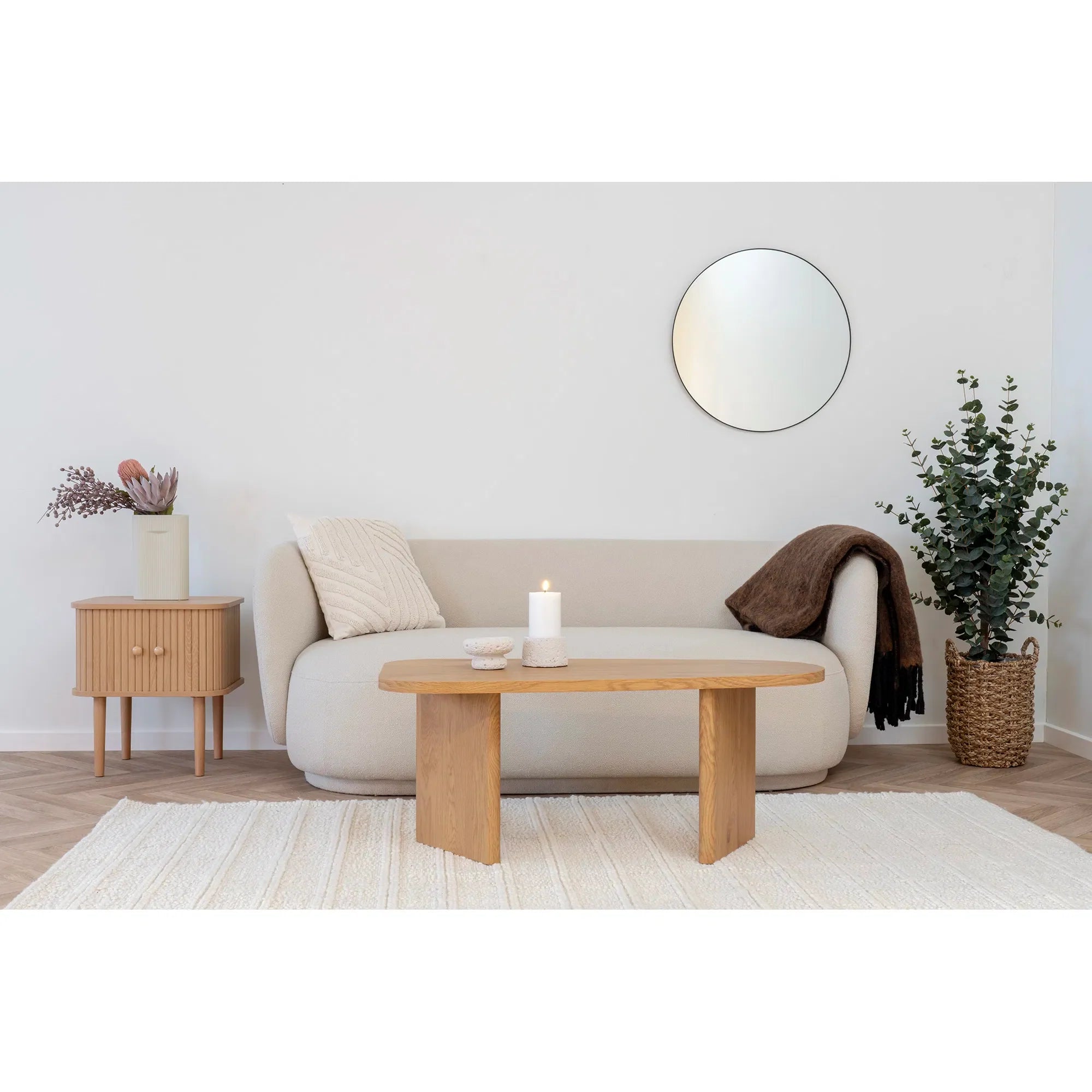 Eleganter Skandinavischer Designer Nachttisch Copenhagen: Stilvoller Stauraum für Ihr Schlafzimmer