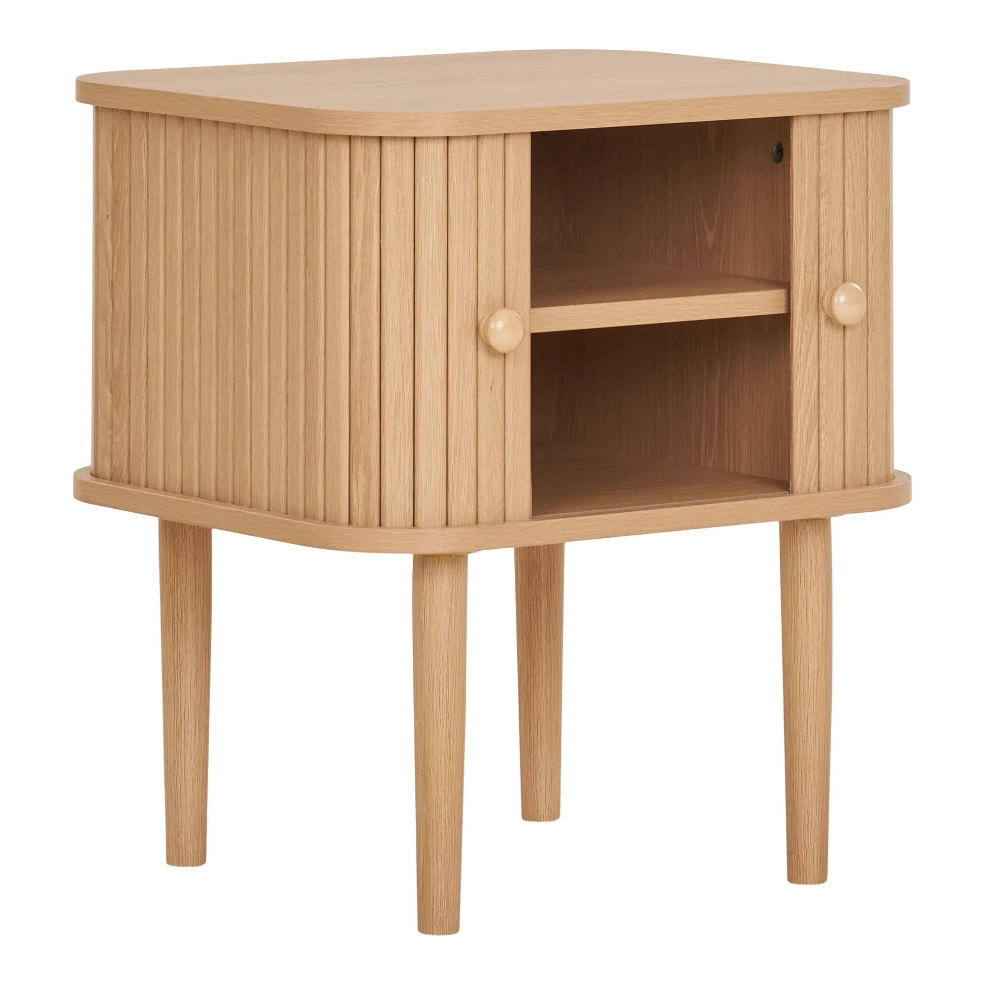 Eleganter Skandinavischer Designer Nachttisch Copenhagen: Stilvoller Stauraum für Ihr Schlafzimmer