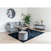 Elegantes Designer Lowboard Quarto mit stabilem Metallgestell für modernes Wohnzimmer