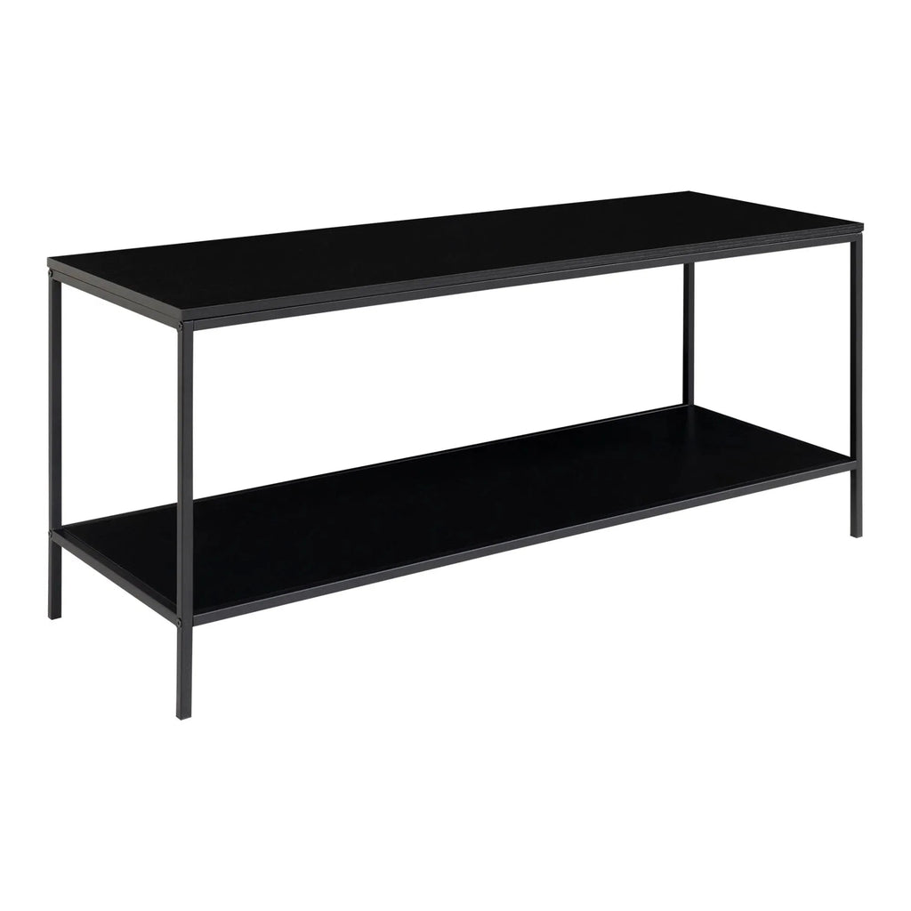 Elegantes Designer Lowboard Quarto mit stabilem Metallgestell für modernes Wohnzimmer