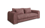 Lade das Bild in den Galerie-Viewer, Luxuriöses Cord-Schlafsofa Lil Buddy: 3-Sitzer mit Bettfunktion &amp; Stauraum
