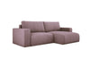 Modernes L-Form Cord Ecksofa Carl mit Schlaffunktion und integriertem Bettkasten