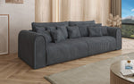 Lade das Bild in den Galerie-Viewer, Big Buddy Designer 3-Sitzer Sofa: Gemütlichkeit, Schlaffunktion &amp; Stauraum in Breitcord
