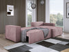 Luxuriöses Velanova Cord Ecksofa mit Schlaffunktion und praktischem Stauraum