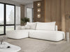 Modernes Designer Ecksofa Babu Bouclé: Komfortables Schlafsofa mit Klappfunktion für Zuhause