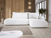 Modernes Designer Ecksofa Babu Bouclé: Komfortables Schlafsofa mit Klappfunktion für Zuhause