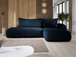 Lade das Bild in den Galerie-Viewer, Modernes Designer Ecksofa Babu Bouclé: Komfortables Schlafsofa mit Klappfunktion für Zuhause
