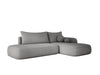 Modernes Designer Ecksofa Babu Bouclé: Komfortables Schlafsofa mit Klappfunktion für Zuhause