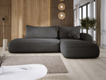 Lade das Bild in den Galerie-Viewer, Modernes Designer Ecksofa Babu Bouclé: Komfortables Schlafsofa mit Klappfunktion für Zuhause
