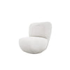 Eleganter Kyoto Designer Bouclé Sessel mit 360° Drehfunktion – Komfort trifft Stil