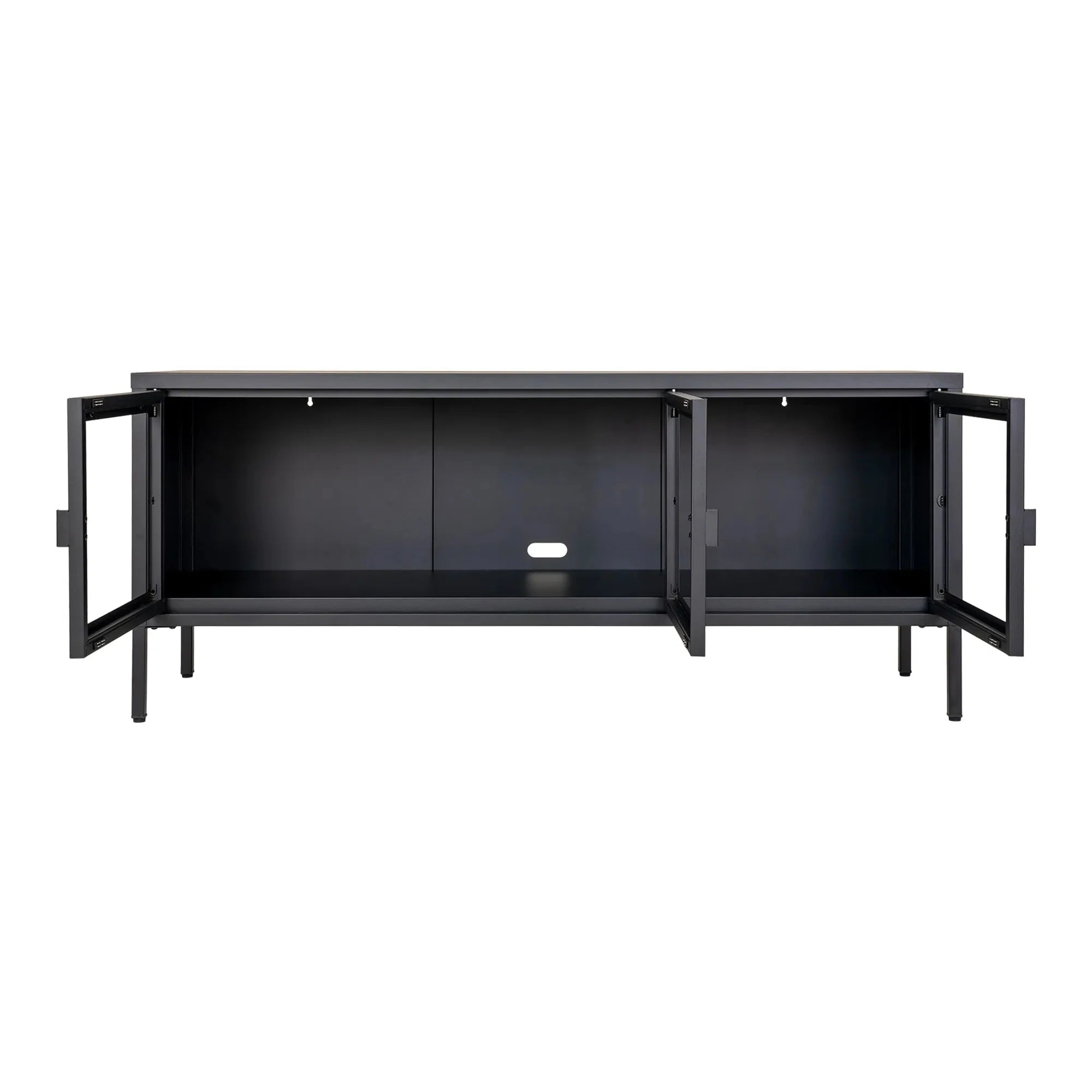 Elegantes Designer Lowboard Stockholm: Modernes TV-Möbel mit Stil & Stauraum