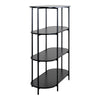 Modernes Designer Regal Quarto mit Metallgestell – Stilvolle Aufbewahrung für Zuhause
