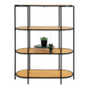 Modernes Designer Regal Quarto mit Metallgestell – Stilvolle Aufbewahrung für Zuhause