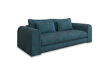 Lade das Bild in den Galerie-Viewer, Luxuriöses Cord-Schlafsofa Lil Buddy: 3-Sitzer mit Bettfunktion &amp; Stauraum
