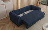 Luxuriöses Cord-Schlafsofa Lil Buddy: 3-Sitzer mit Bettfunktion & Stauraum