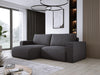 Modernes L-Form Cord Ecksofa Carl mit Schlaffunktion und integriertem Bettkasten