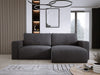 Modernes L-Form Cord Ecksofa Carl mit Schlaffunktion und integriertem Bettkasten